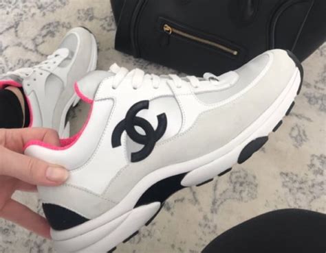 chanel runners pink|chanel runners black and white.